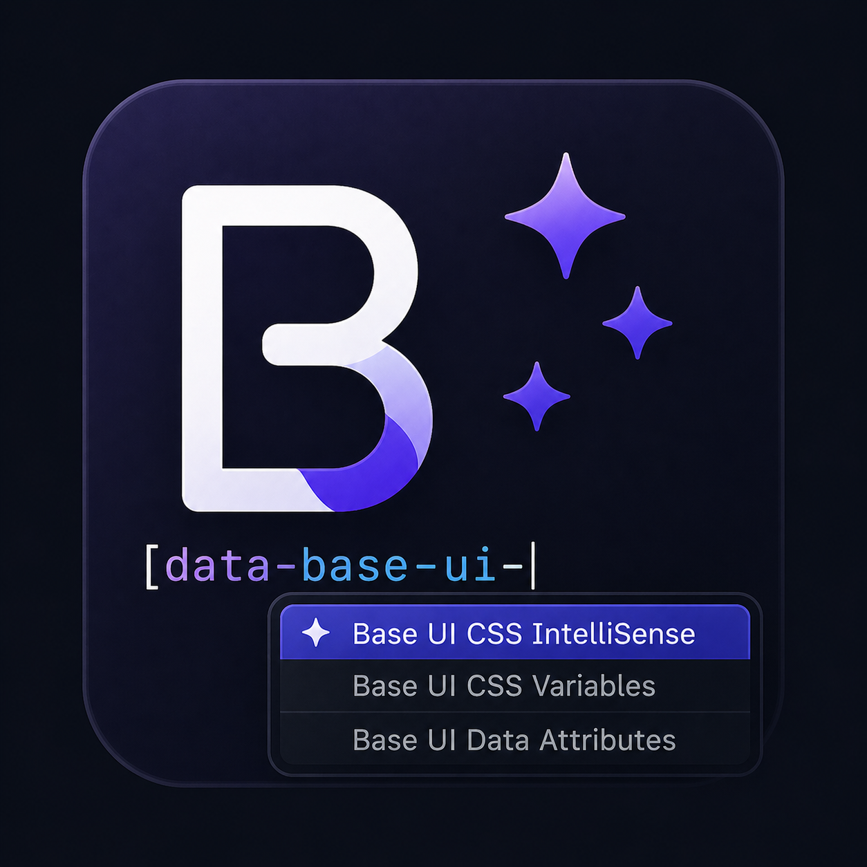 Base UI CSS IntelliSense